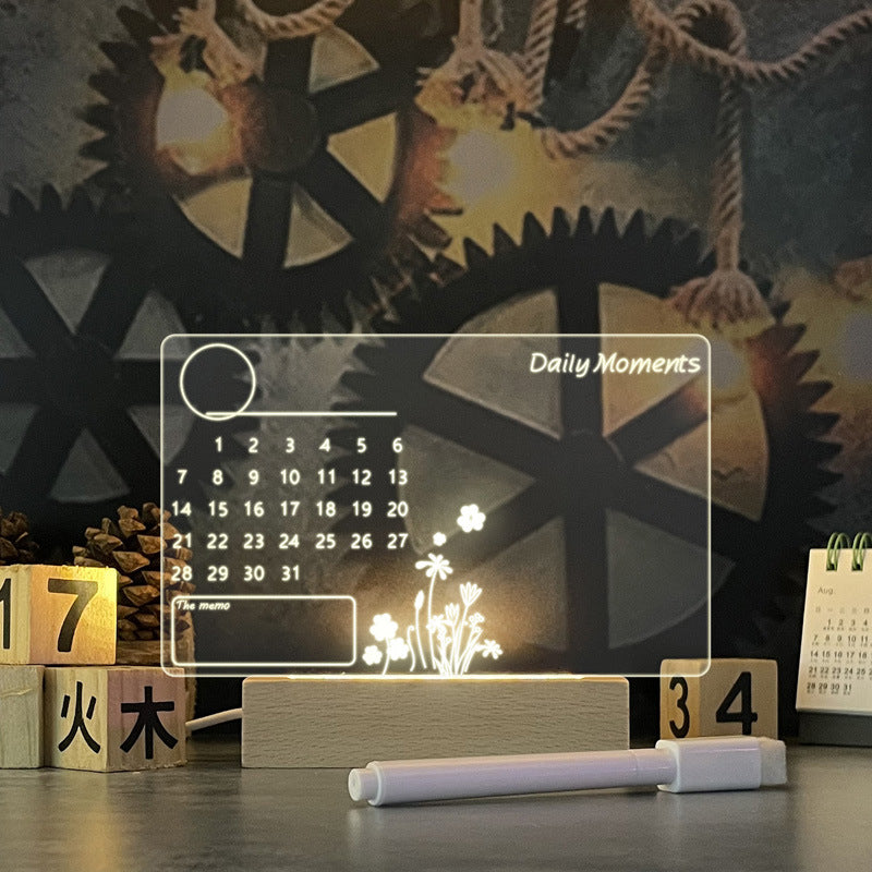 Creative Led Light Board With Pen